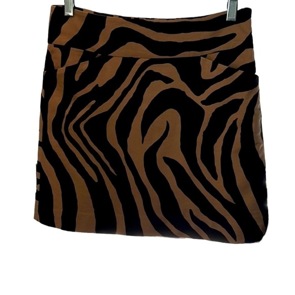 LOFT animal print pocket shift skirt - Picture 1 of 12